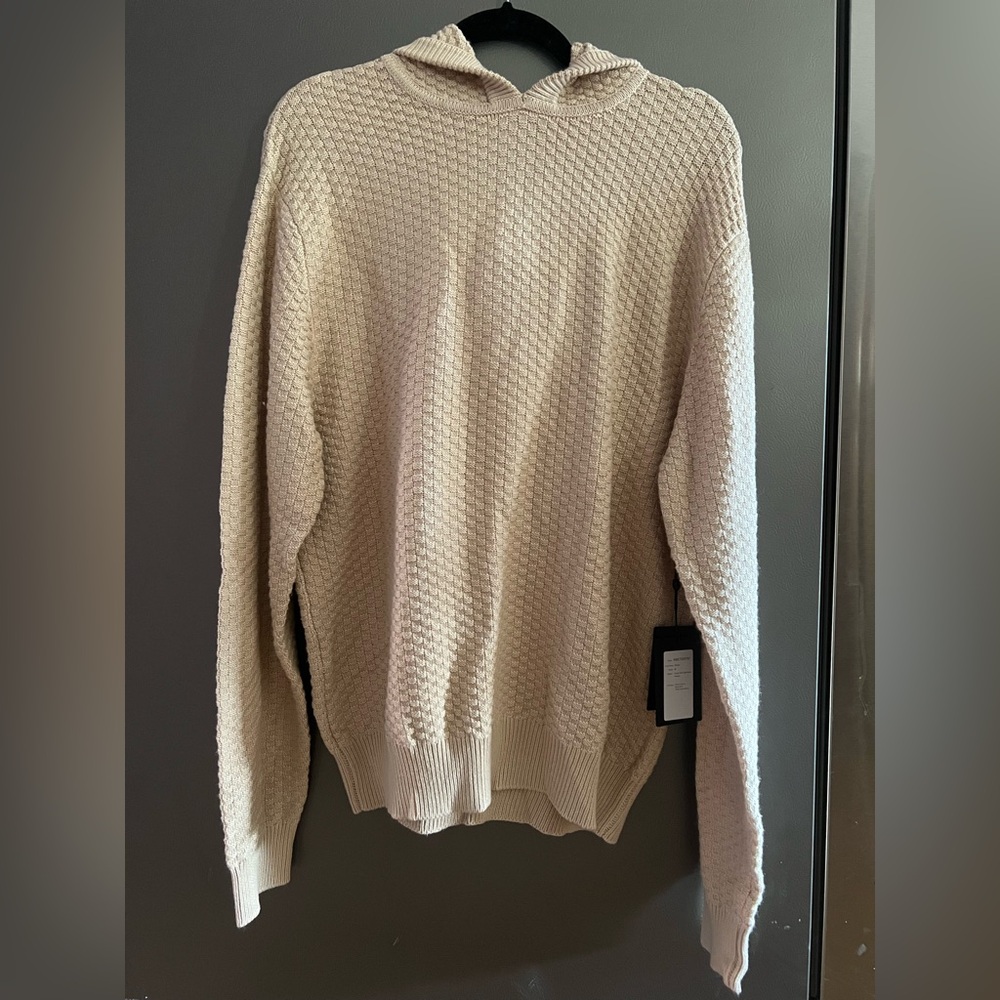✨ BNWT ✨ Men’s Cotton Cashmere Textured Hoodie - M